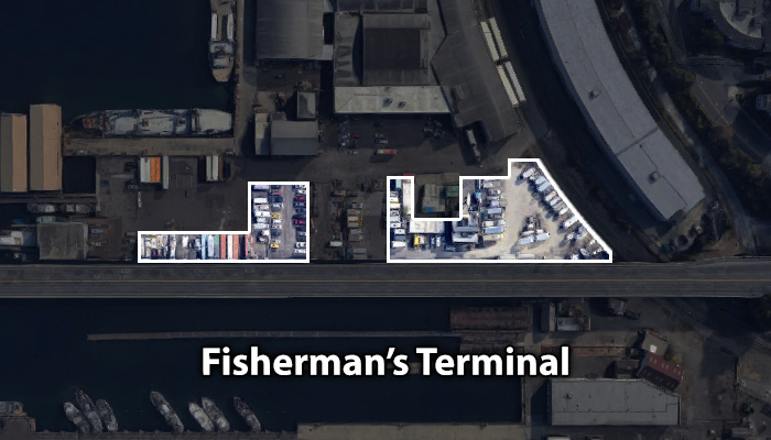 fishermen's terminal outside storage